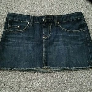 X2 Denim Jeans Skirt Express Xpress